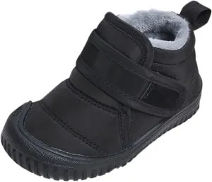 Boys Waterproof Snow Boots Soft Sole Plus Velvet Warm Snow Boots Outdoor Comfortable Winter Shoes
