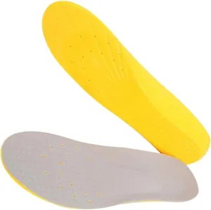 CLISPEED Comfort Insoles Men's Shoe Inserts Arch Support Non-Slip Breathable for Daily Wear Walking Running