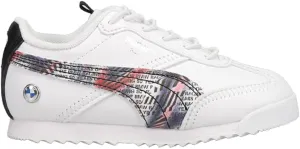 PUMA Toddler Boys BMW MMS Roma Via Slip On Sneakers Shoes Casual - White - Size 8 M