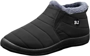 Snow Boots for Women Waterproof Winter Boots Anti-Slip Ankle Booties Slip On Warm Fur Lined Comfortable Womens Sneaker