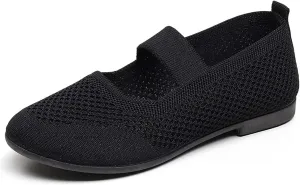 Women's Casual Slip On Shoes Spring Summer Comfortable Flat Walking Footstroke Breathable Lightweight for Daily Wear