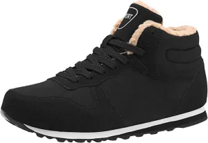 Womens Mens Winter Boots Waterproof Snow Boots Insulated Ankle Booties Trekking Snow Boots Snow Boots for Teens