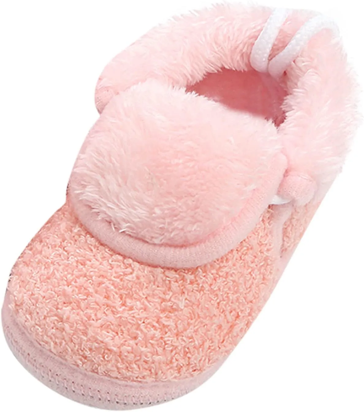 Womens Soft Curly Full Slippers Memory Foam Lightweight House Shoes Cozy Loafer with Fleece Lined