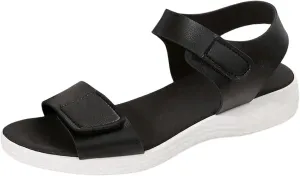 Women's Summer Flat Sandals Casual Comfortable Beach Walking Shoes for Women Fashionable Open Toe Slide Sandals